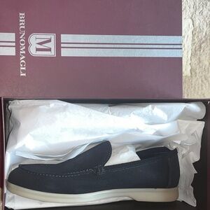 BRUNO MAGLI SUEDE LOAFER